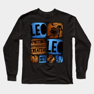 Zodiac LEO Graffiti Box Series Long Sleeve T-Shirt